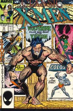 Classic X-Men #17 panel cover