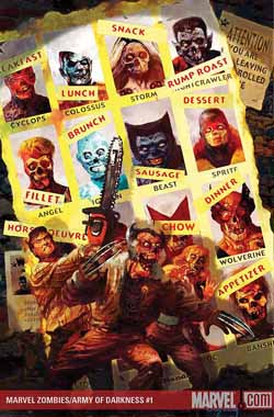 Marvel Zombies vs. Army of Darkness #1 cover