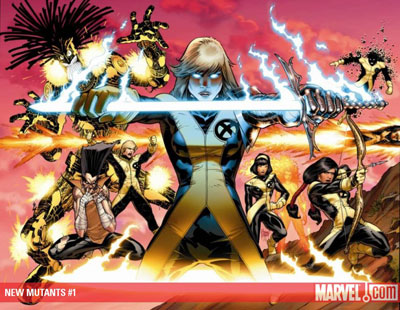 New Mutants #1 cover