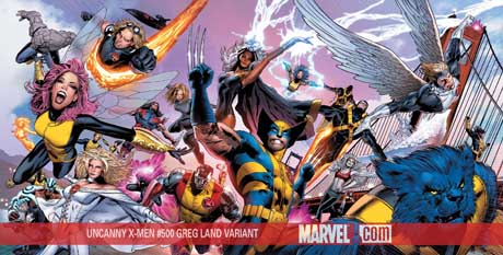 Uncanny X-Men #500 cover