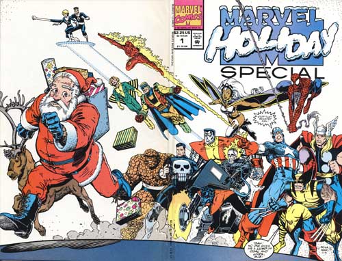 Marvel Holiday Special 1991 full cover