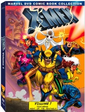 X-Men Animated DVD cover
